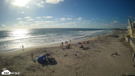 17th St. Del Mar Beach - 4K NW View Live Cam - Jun 20, 2026, 5:37pm PDT