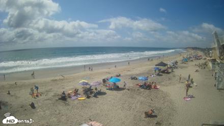 17th St. Del Mar Beach - 4K NW View Live Cam - Jun 30, 2026, 3:18pm PDT