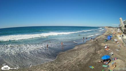 17th St. Del Mar Beach - 4K NW View Live Cam - Oct 15, 2026, 1:49pm PDT