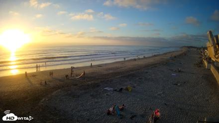 17th St. Del Mar Beach - 4K NW View Live Cam - Sep 13, 2026, 6:41pm PDT