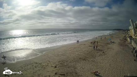 17th St. Del Mar Beach - 4K NW View Live Cam - Jun 10, 2026, 5:40pm PDT