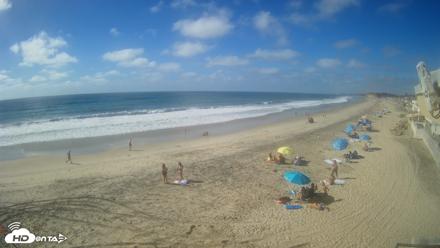 17th St. Del Mar Beach - 4K NW View Live Cam - Sep 28, 2026, 3:30pm PDT