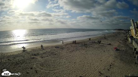 17th St. Del Mar Beach - 4K NW View Live Cam - May 22, 2026, 5:58pm PDT