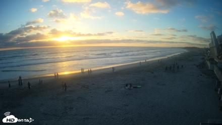 17th St. Del Mar Beach - 4K NW View Live Cam - Jun 20, 2026, 7:45pm PDT