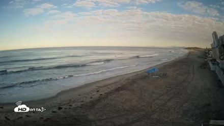 17th St. Del Mar Beach - 4K NW View Live Cam - Oct 6, 2026, 7:55am PDT