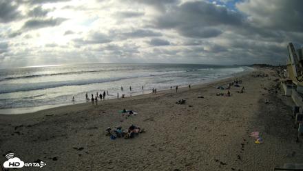 17th St. Del Mar Beach - 4K NW View Live Cam - May 23, 2026, 5:58pm PDT
