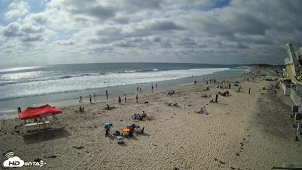 17th St. Del Mar Beach - 4K NW View Live Cam - May 23, 2026, 4:40pm PDT