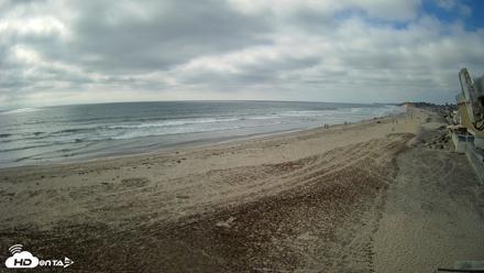 17th St. Del Mar Beach - 4K NW View Live Cam - May 8, 2026, 4:41pm PDT