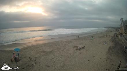 17th St. Del Mar Beach - 4K NW View Live Cam - Jun 4, 2026, 7:43pm PDT