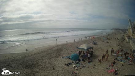 17th St. Del Mar Beach - 4K NW View Live Cam - Jun 5, 2026, 4:59pm PDT