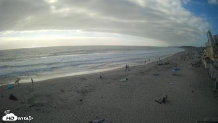 17th St. Del Mar Beach - 4K NW View Live Cam - Jun 28, 2026, 5:57pm PDT
