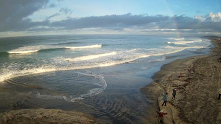 17th St. Del Mar Beach - 4K NW View Live Cam - Nov 16, 2025, 7:14am PST