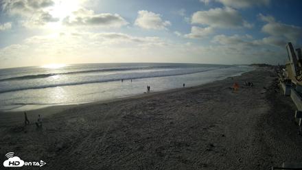 17th St. Del Mar Beach - 4K NW View Live Cam - Jun 2, 2026, 6:22pm PDT