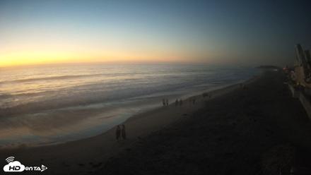 17th St. Del Mar Beach - 4K NW View Live Cam - Oct 8, 2026, 6:53pm PDT