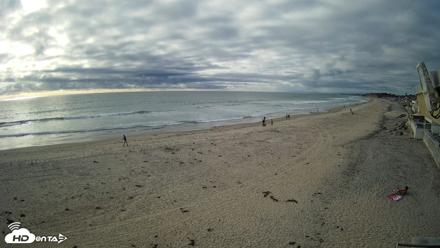17th St. Del Mar Beach - 4K NW View Live Cam - Apr 21, 2026, 5:45pm PDT