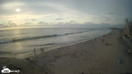 17th St. Del Mar Beach - 4K NW View Live Cam - Aug 10, 2026, 6:33pm PDT