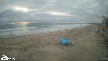 17th St. Del Mar Beach - 4K NW View Live Cam - Jun 17, 2026, 6:38pm PDT