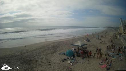 17th St. Del Mar Beach - 4K NW View Live Cam - Jun 5, 2026, 4:56pm PDT