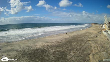 17th St. Del Mar Beach - 4K NW View Live Cam - Oct 12, 2026, 2:53pm PDT