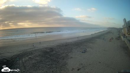 17th St. Del Mar Beach - 4K NW View Live Cam - Sep 14, 2026, 6:14pm PDT