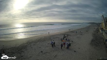 17th St. Del Mar Beach - 4K NW View Live Cam - Jun 6, 2026, 6:23pm PDT