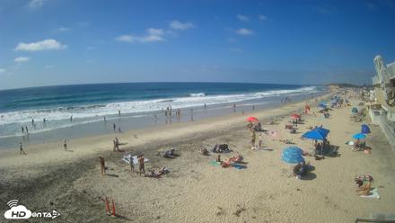 17th St. Del Mar Beach - 4K NW View Live Cam - Sep 13, 2026, 3:00pm PDT