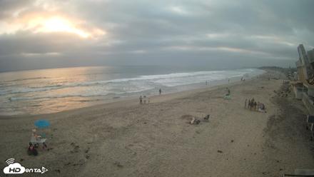 17th St. Del Mar Beach - 4K NW View Live Cam - Jun 4, 2026, 7:41pm PDT