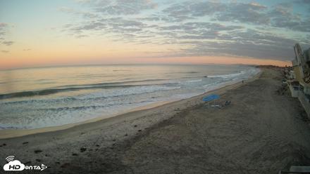 17th St. Del Mar Beach - 4K NW View Live Cam - Oct 6, 2026, 6:54am PDT