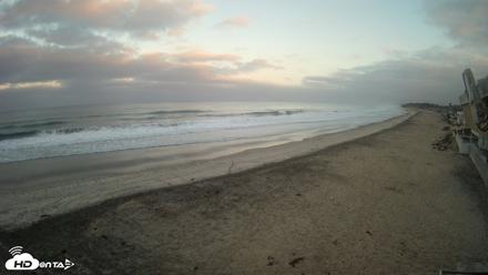 17th St. Del Mar Beach - 4K NW View Live Cam - Sep 14, 2026, 6:47am PDT