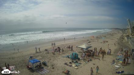 17th St. Del Mar Beach - 4K NW View Live Cam - Jun 5, 2026, 3:24pm PDT