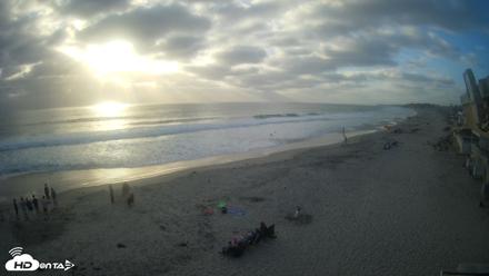 17th St. Del Mar Beach - 4K NW View Live Cam - Jun 29, 2026, 6:58pm PDT
