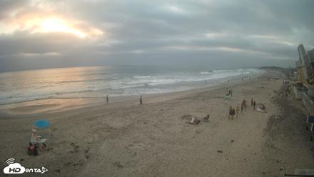 17th St. Del Mar Beach - 4K NW View Live Cam - Jun 4, 2026, 7:41pm PDT
