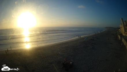 17th St. Del Mar Beach - 4K NW View Live Cam - Jul 31, 2026, 7:20pm PDT