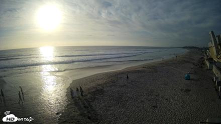 17th St. Del Mar Beach - 4K NW View Live Cam - Jun 8, 2026, 6:46pm PDT