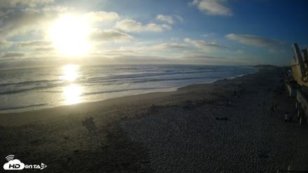 17th St. Del Mar Beach - 4K NW View Live Cam - Jul 7, 2026, 7:09pm PDT