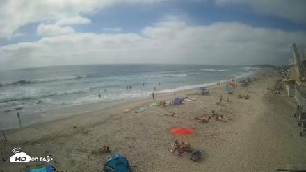 17th St. Del Mar Beach - 4K NW View Live Cam - Jun 10, 2026, 4:09pm PDT