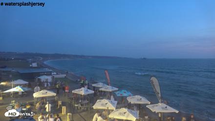St. Quens Bay Jersey Island Live Webcam - Aug 16, 2026, 8:45pm BST