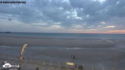 St. Quens Bay Jersey Island Live Webcam - Aug 8, 2026, 8:53pm BST