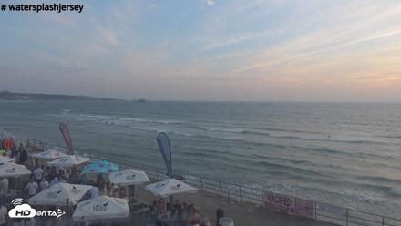 St. Quens Bay Jersey Island Live Webcam - Aug 16, 2026, 8:11pm BST