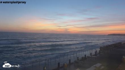 St. Quens Bay Jersey Island Live Webcam - Jul 2, 2026, 9:39pm BST