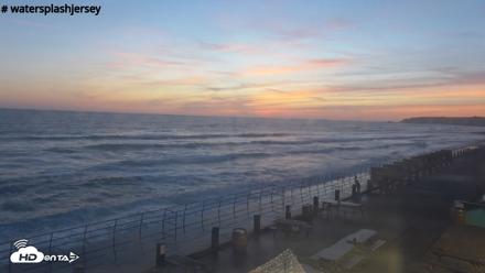 St. Quens Bay Jersey Island Live Webcam - Jul 2, 2026, 9:36pm BST