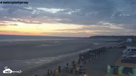St. Quens Bay Jersey Island Live Webcam - Aug 8, 2026, 8:51pm BST