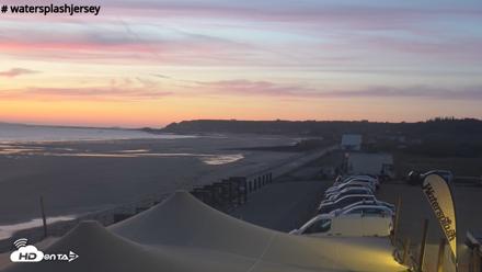 St. Quens Bay Jersey Island Live Webcam - Aug 22, 2026, 8:27pm BST