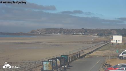 St. Quens Bay Jersey Island Live Webcam - Sep 14, 2026, 1:34pm BST