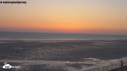 St. Quens Bay Jersey Island Live Webcam - Jul 10, 2026, 9:16pm BST