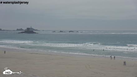 St. Quens Bay Jersey Island Live Webcam - Jun 13, 2026, 2:56pm BST