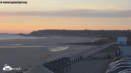 St. Quens Bay Jersey Island Live Webcam - Aug 22, 2026, 8:06pm BST