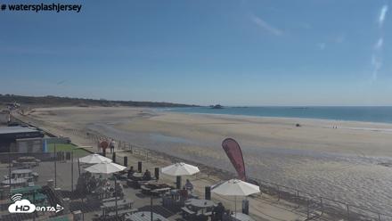St. Quens Bay Jersey Island Live Webcam - Jul 7, 2026, 4:07pm BST
