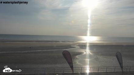 St. Quens Bay Jersey Island Live Webcam - Jul 22, 2026, 6:46pm BST