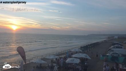 St. Quens Bay Jersey Island Live Webcam - Aug 16, 2026, 8:09pm BST
